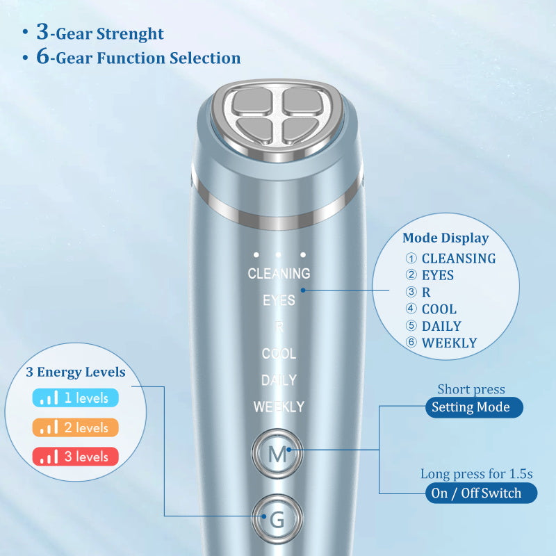 Rasekai GlowLift Hot & Cold Microcurrent Facial & Neck Device