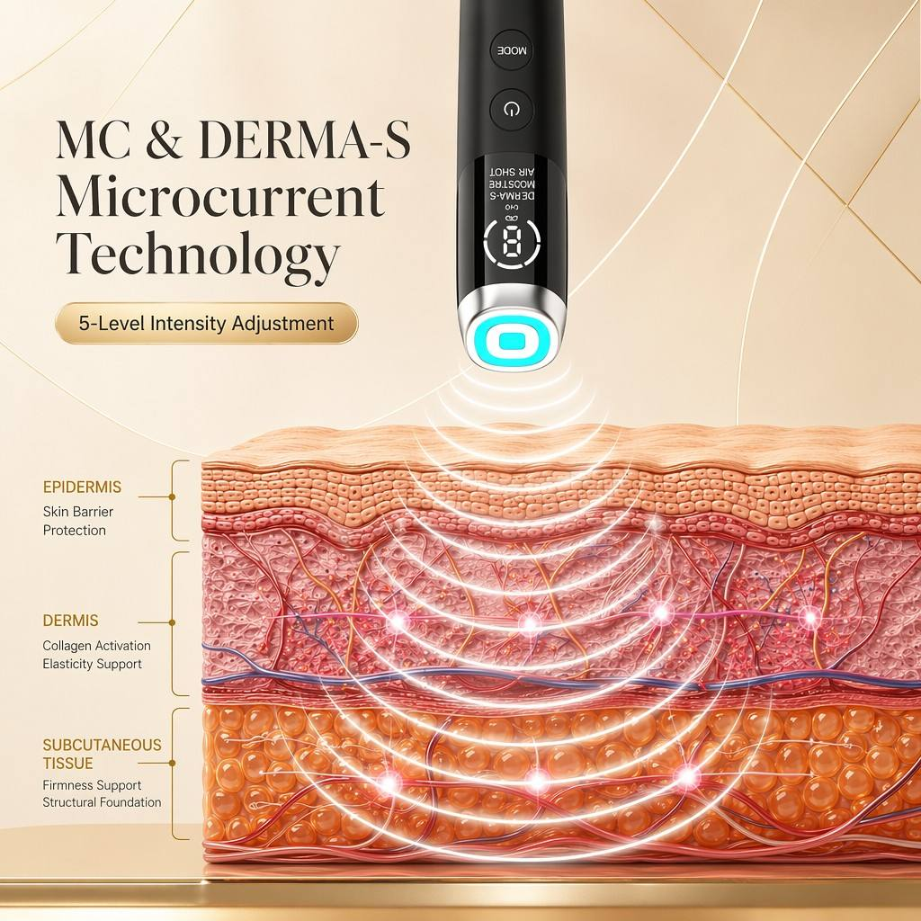 Rasekai LumiLift LED Light Therapy Facial & Neck Device