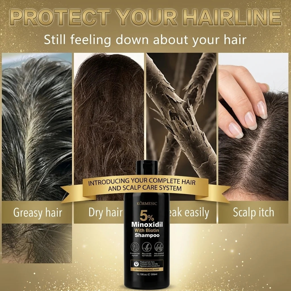 KÖRMESIC 5% Minoxidil Shampoo