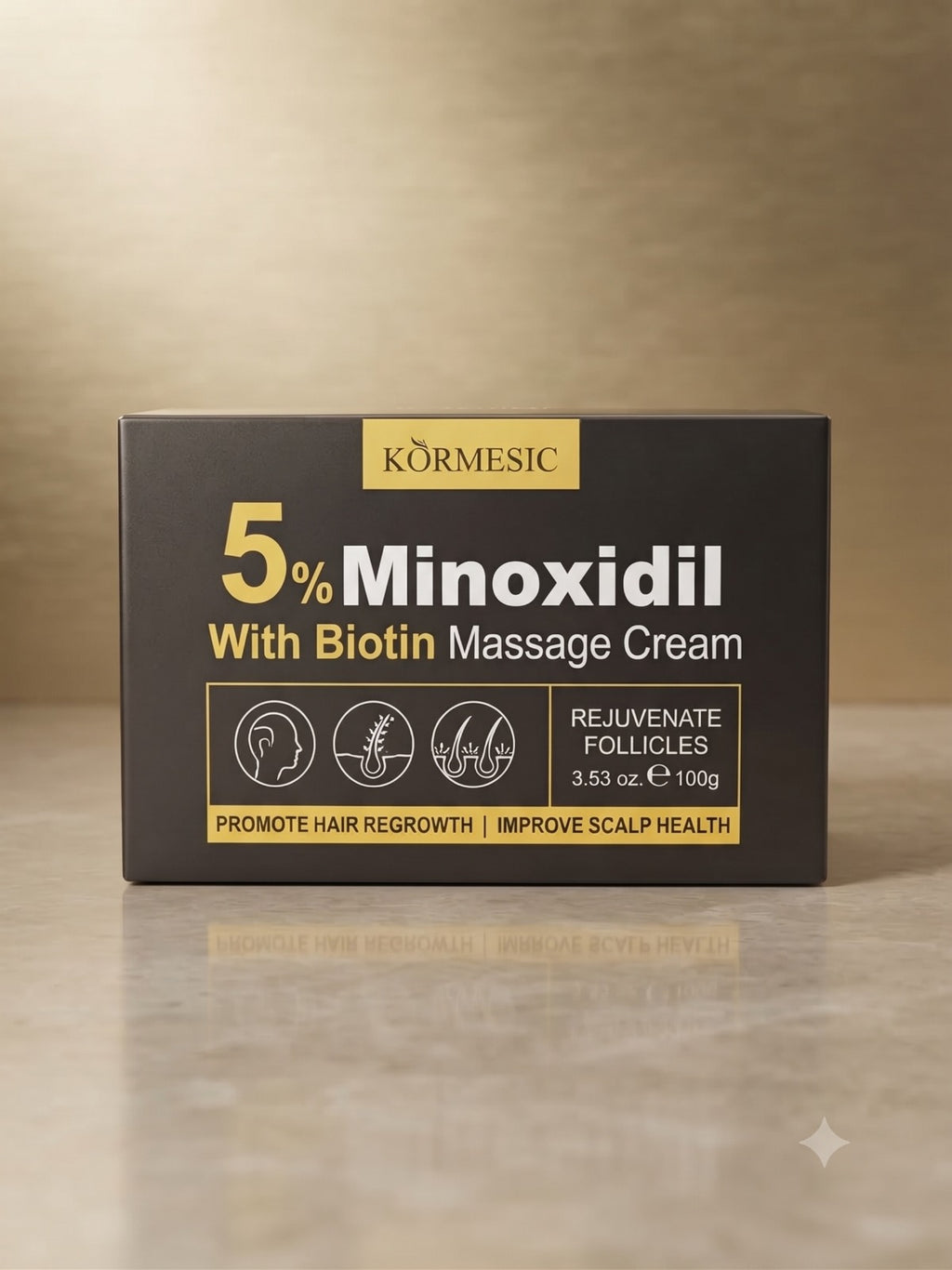 KÖRMESIC 5% Minoxidil Scalp Massage Cream