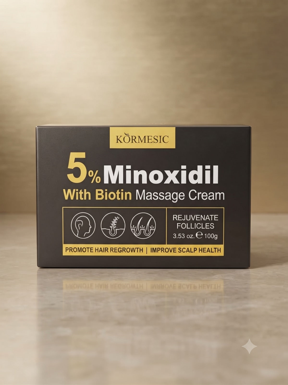 KÖRMESIC 5% Minoxidil Scalp Massage Cream