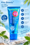 Kiss Beauty SPF 90 PA+++ High Protection Sunscreen Cream