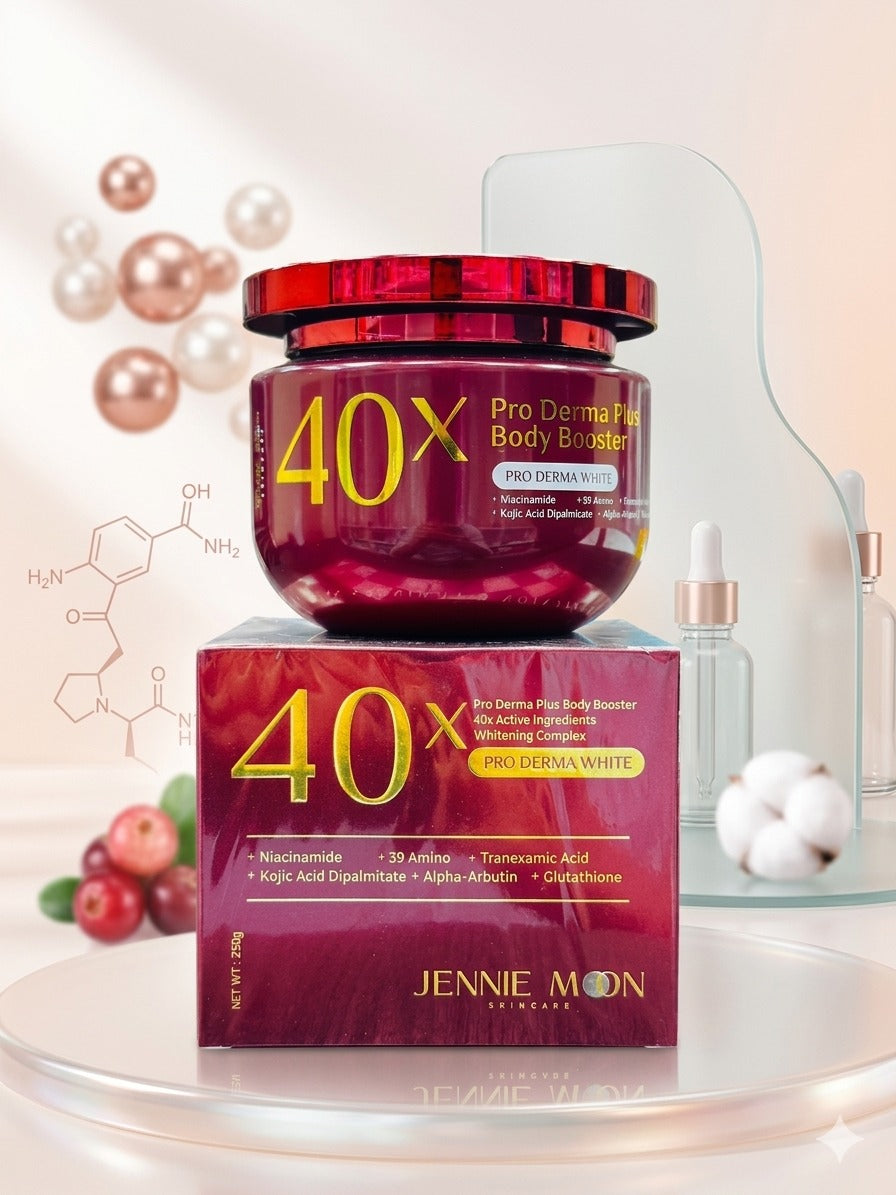 Jennie Moon Pro Derma Plus Body Booster 40X Whitening Complex 250g