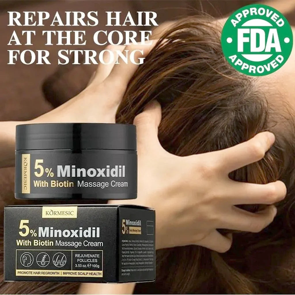 KÖRMESIC 5% Minoxidil Scalp Massage Cream