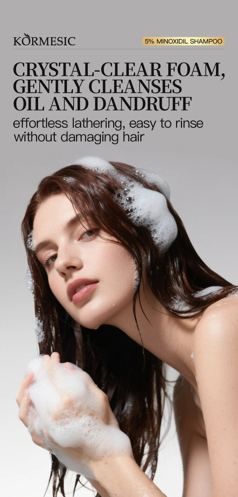 KÖRMESIC 5% Minoxidil Shampoo